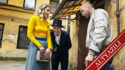 Azmış Rus Kızı Komşusunun Oğluna Verdi