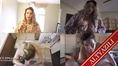 Seks Açlığı Çeken Büyüleyici Üvey Anne Amcığını Genç Oğlana Siktiriyor